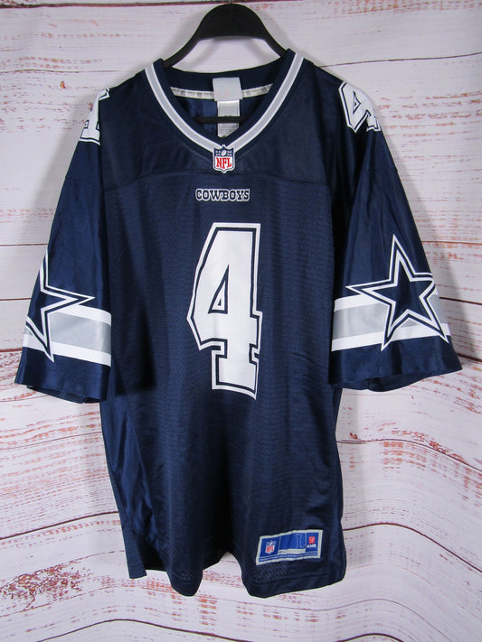 NFL Dallas Cowboys Dak Prescott Jersey Size L