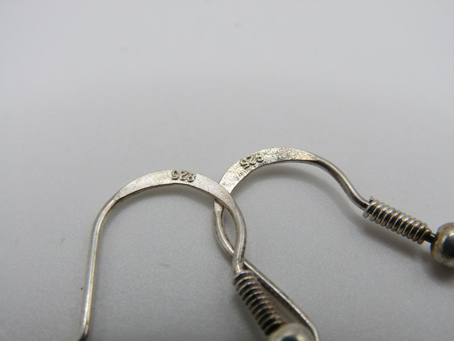 Sterling Silver Chain Link Drop Dangle Earrings