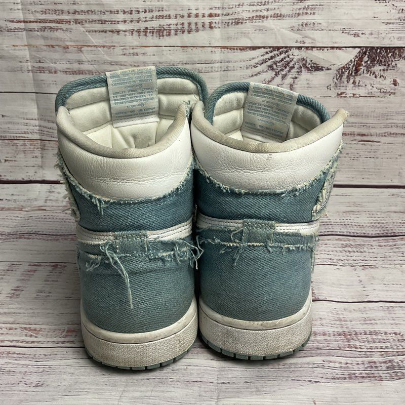 Nike Air Jordan 1 Retro Hi OG Denim & Leather DM9036-104 Sneaker Women's Size 9