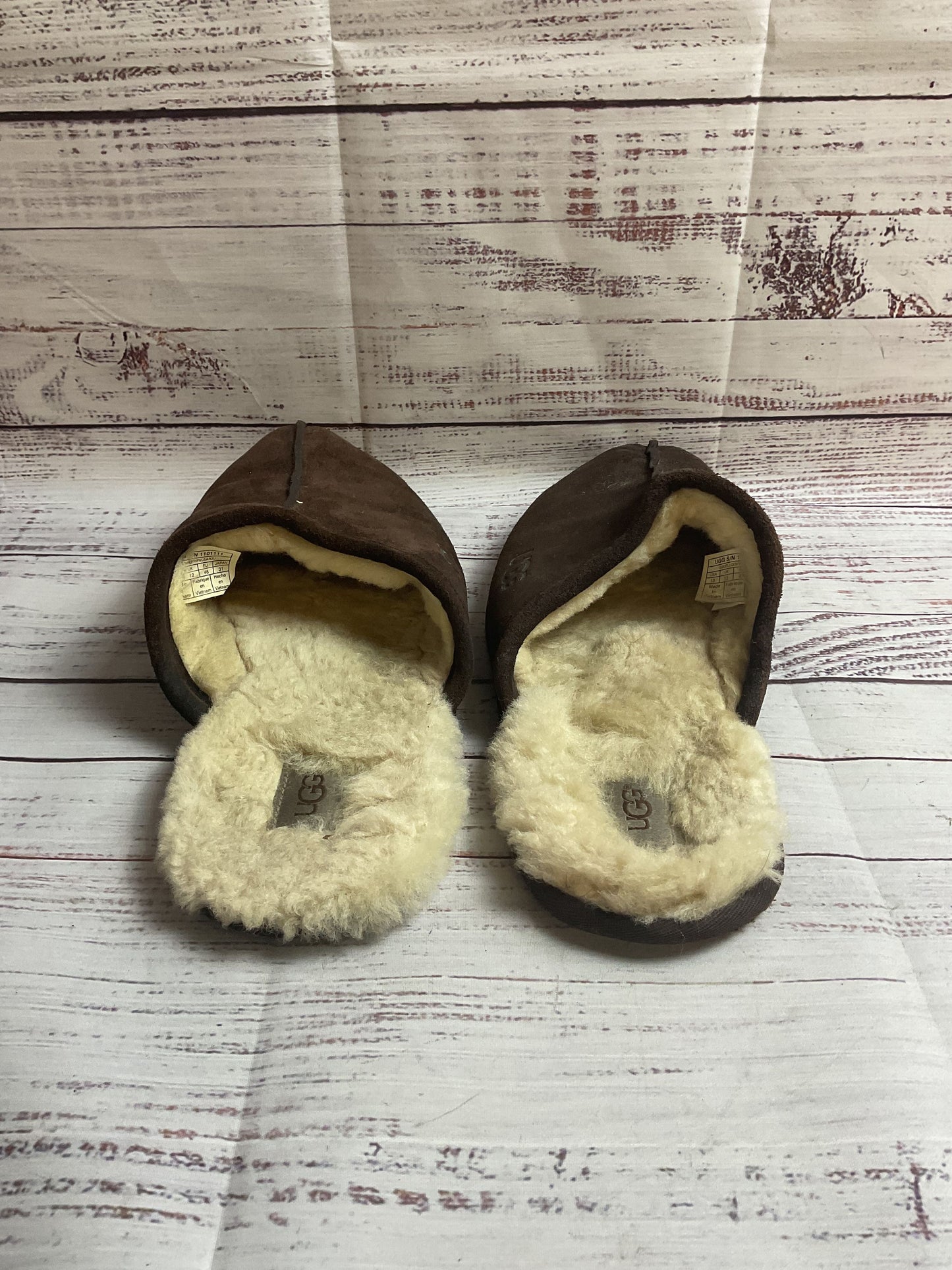 UGG Brown Slipper Flat Women 13