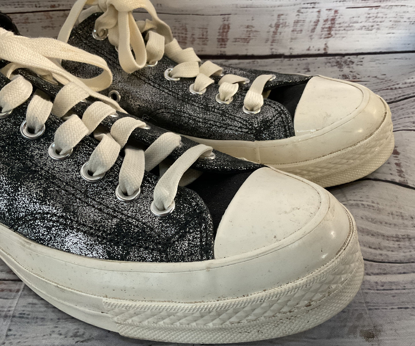 Converse Chuck 70 Ox Sneakers Shimmer Dark Gray 9.5