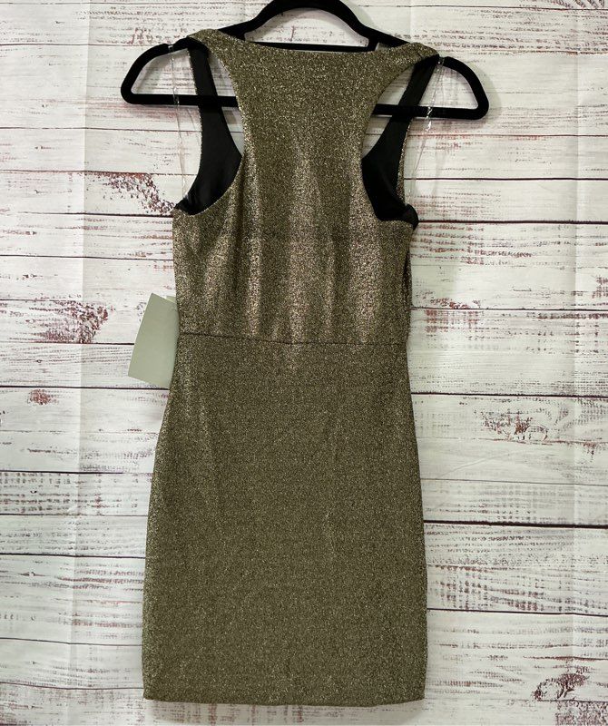 Women's Meshki Gold Shimmery Dress Size S