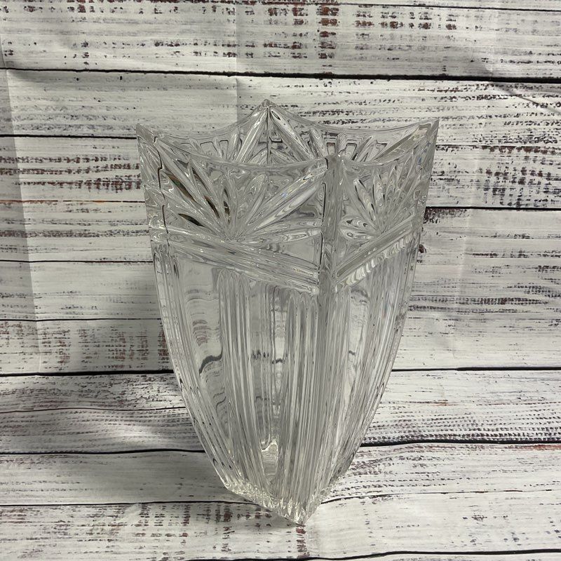 Marquis By Waterford Odyssey 10" Crystal Flower Vase