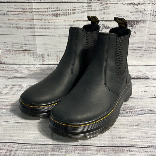 Dr. Martens Embury Black Leather Chelsea Boot Women's 5 US