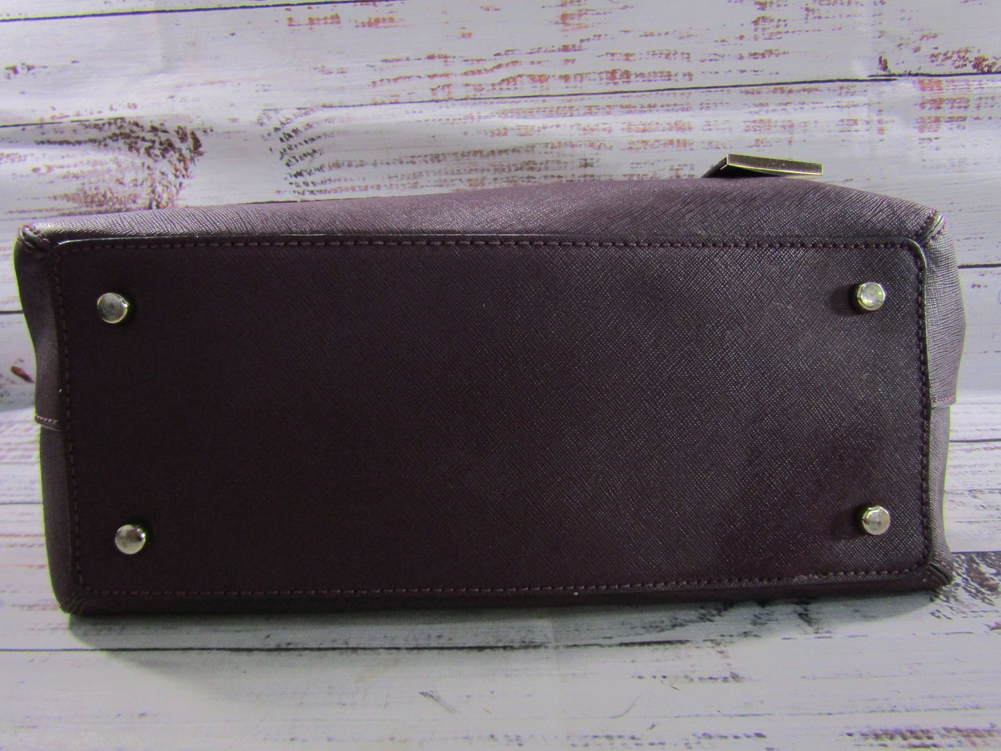 Kate Spade Cameron Street Lottie Women's Purple Saffiano Leather Satchel Bag