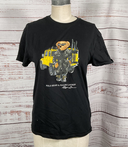 Polo Ralph Lauren Bear Men's Truck T-Shirt Black S