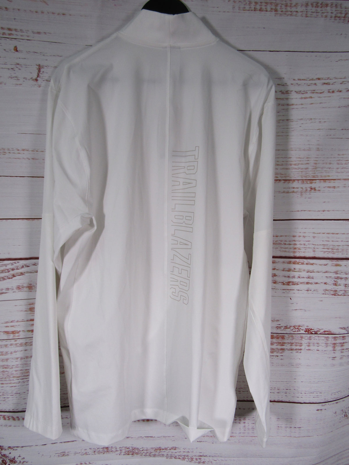 Nike Men's White Full Zip Track Jacket Size M