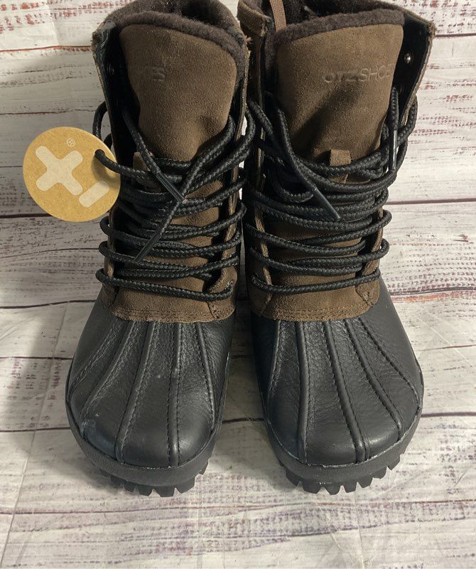 Otz Shoes Conody Brown Suede Duck Boots Waterproof Size 5.5W/ 4.5M US