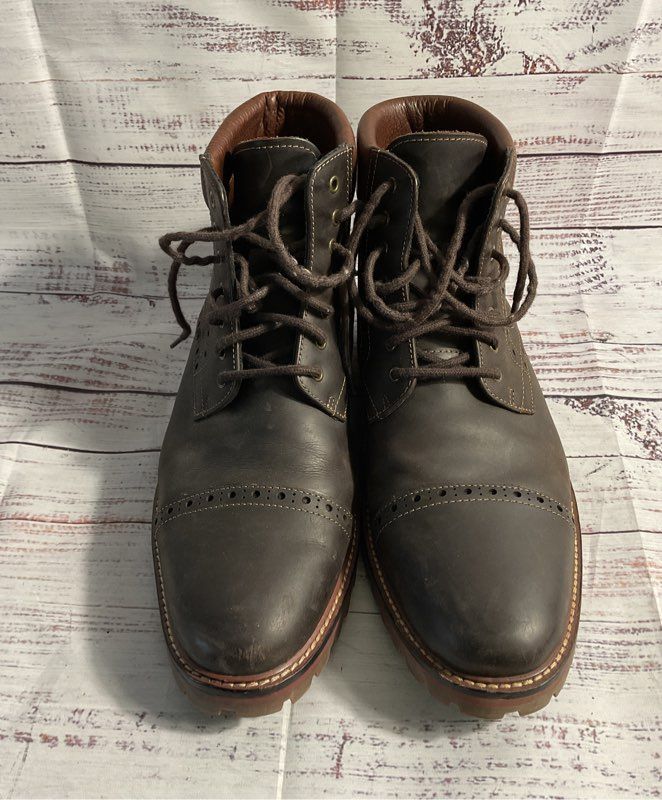 Warfield & Grand Presidio Tip 113806 Gentleman’s Brown Leather Boots Size 10