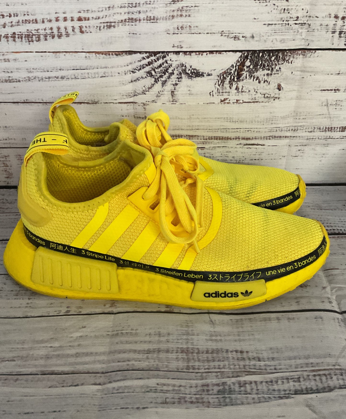 Adidas Originals NMD_R1 Sneakers Beam Yellow 8
