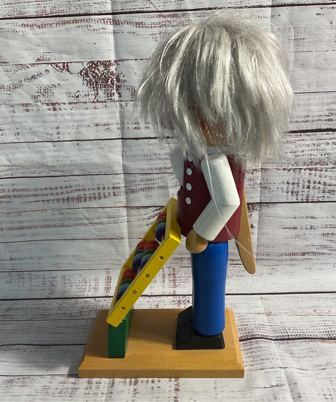 Vintage Steinbach Nutcracker S602 Physicist Albert Einstein 14"