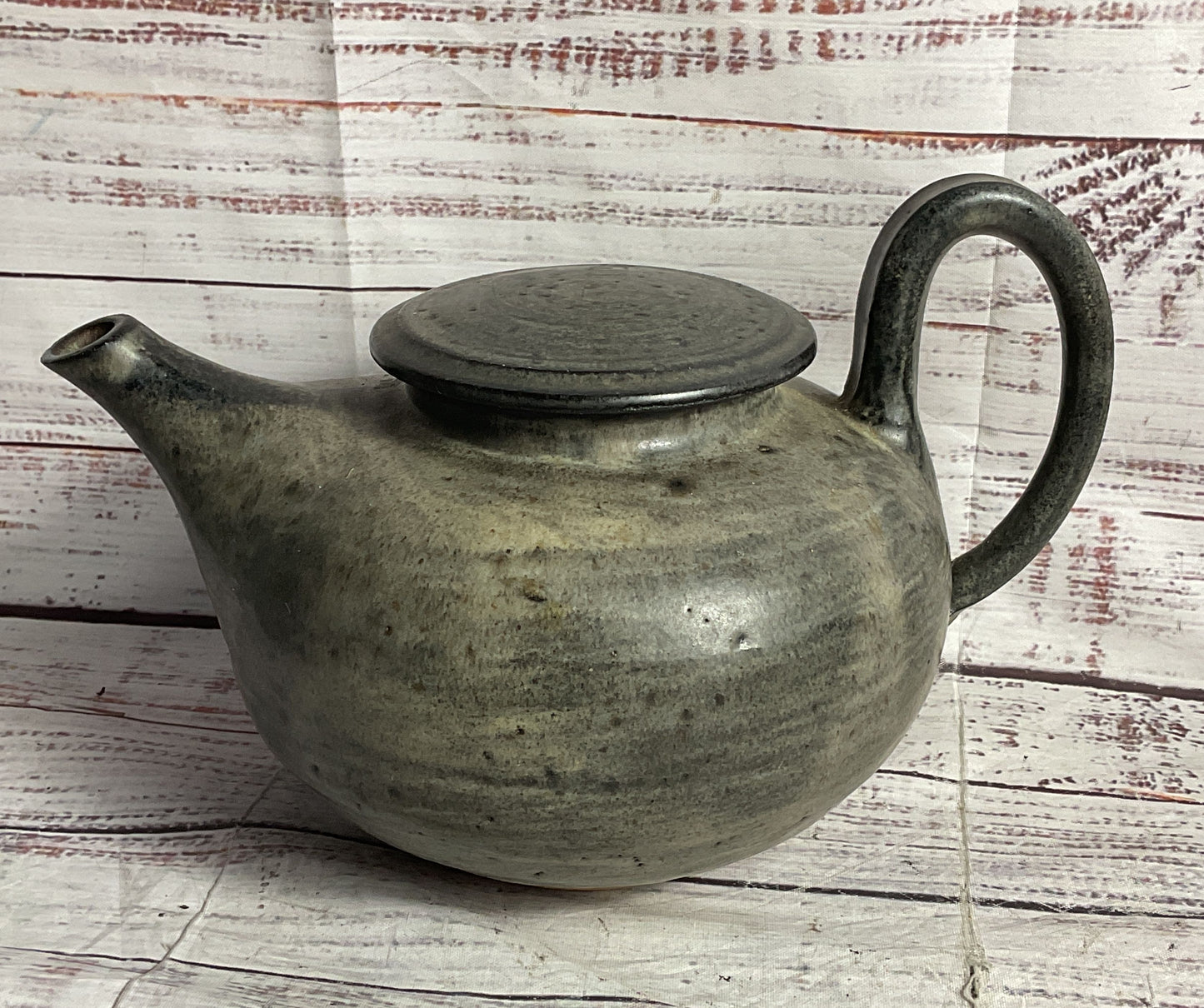 Modern Handmade Ceramic Japanese Style 5.5" Tea Pot Gray