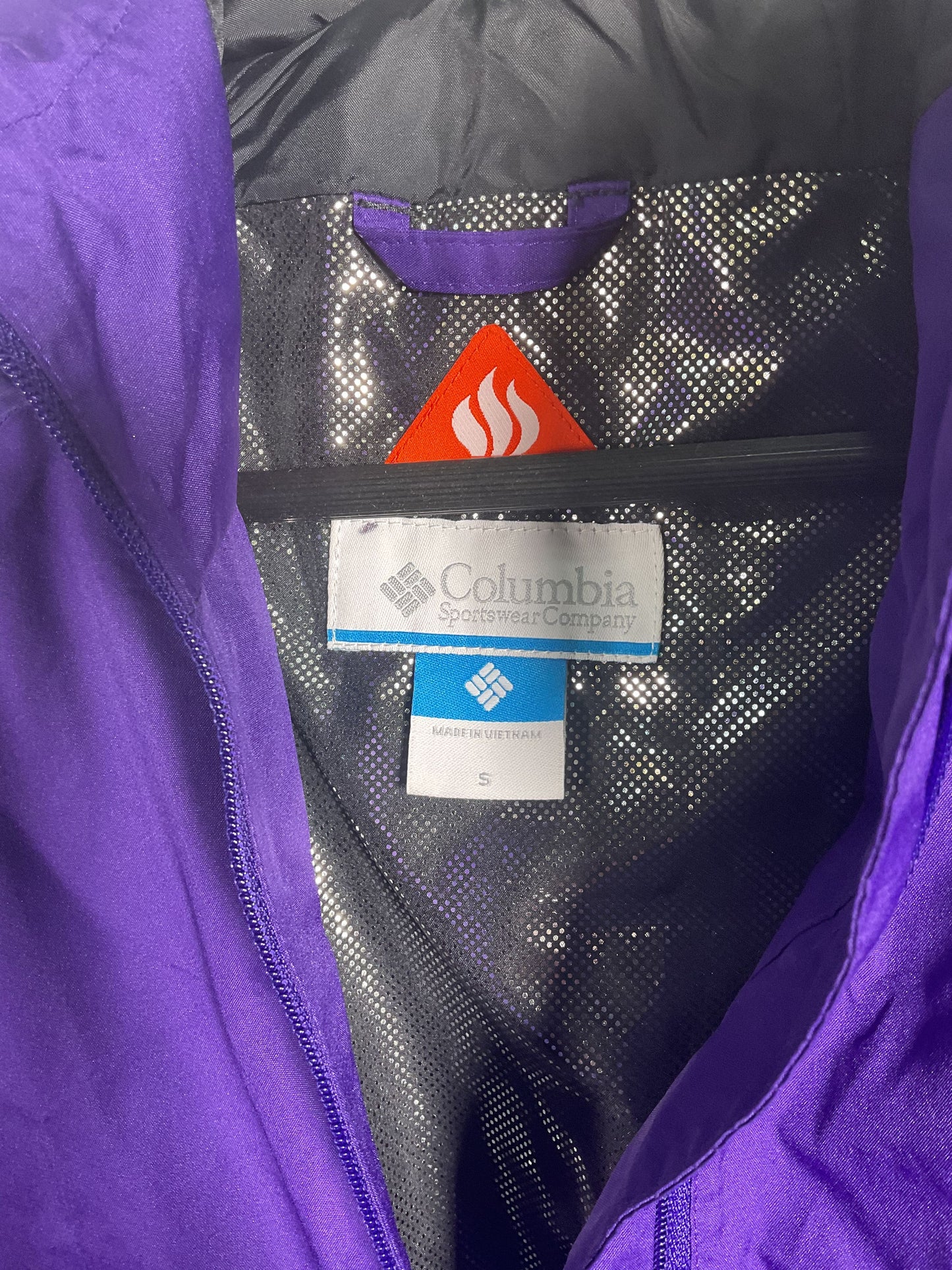 Columbia Purple Omni-Heat Zip Up Jacket Women's - Size S