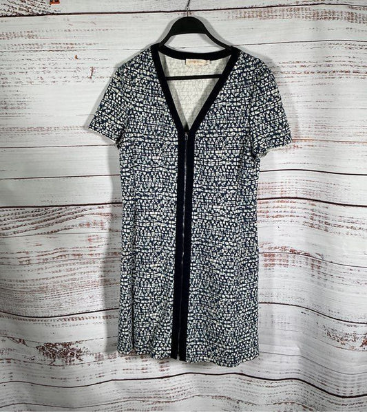 Women's Tory Burch Front Zip Ponte dress Size M