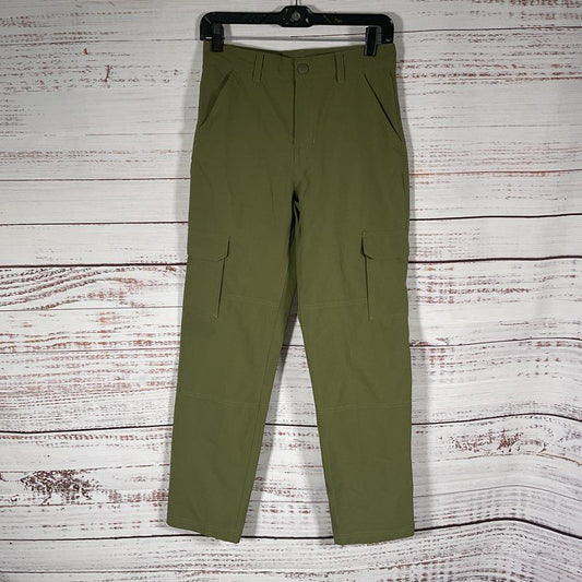 The North Face Olive Green Kid's Tech Cargo Hiking Pants Boy's Size L