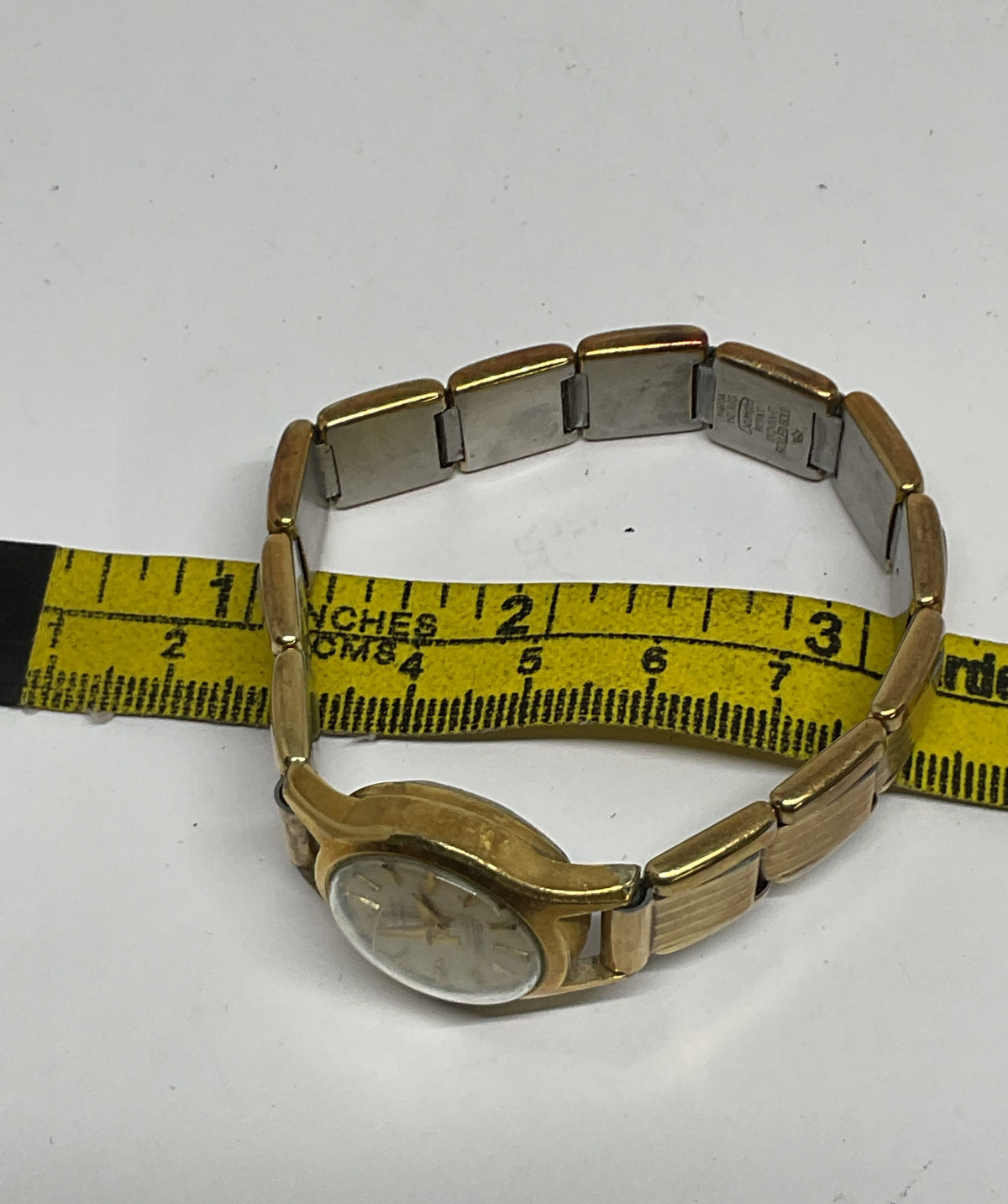 SILVANA Gold Plated Vintage Automatic Watch As Is