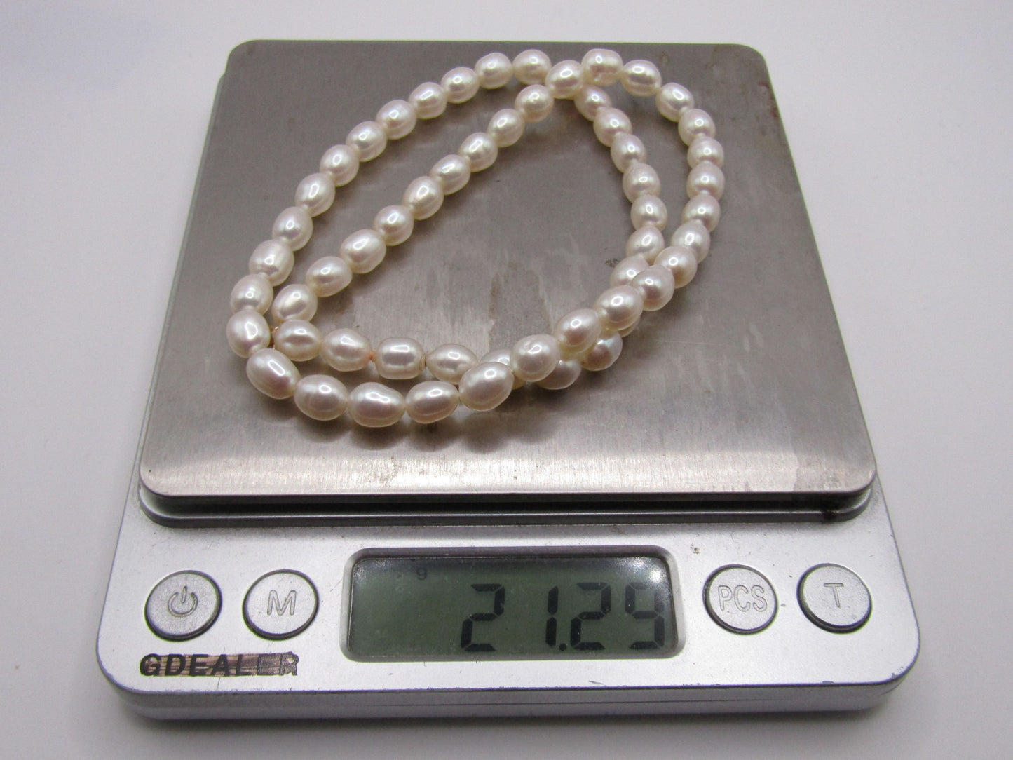 FIC 15 7/8" Freshwater Baroque Pearl Necklace With 14k Yellow Gold Clasp