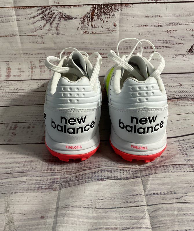 New Balance 442 V2 Pro Wide 2E White Yellow MS41TIB2 Size 5.5 New No Box