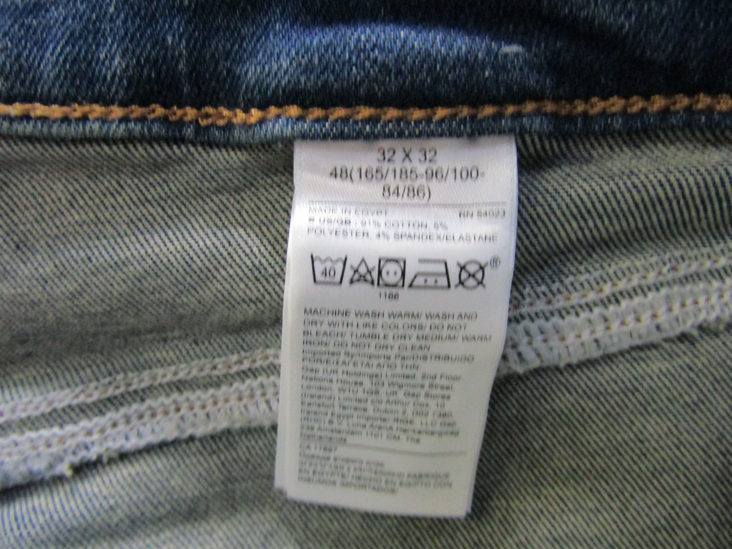 Banana Republic Watershed Mill Valley Denim Jeans Size 32 x 32
