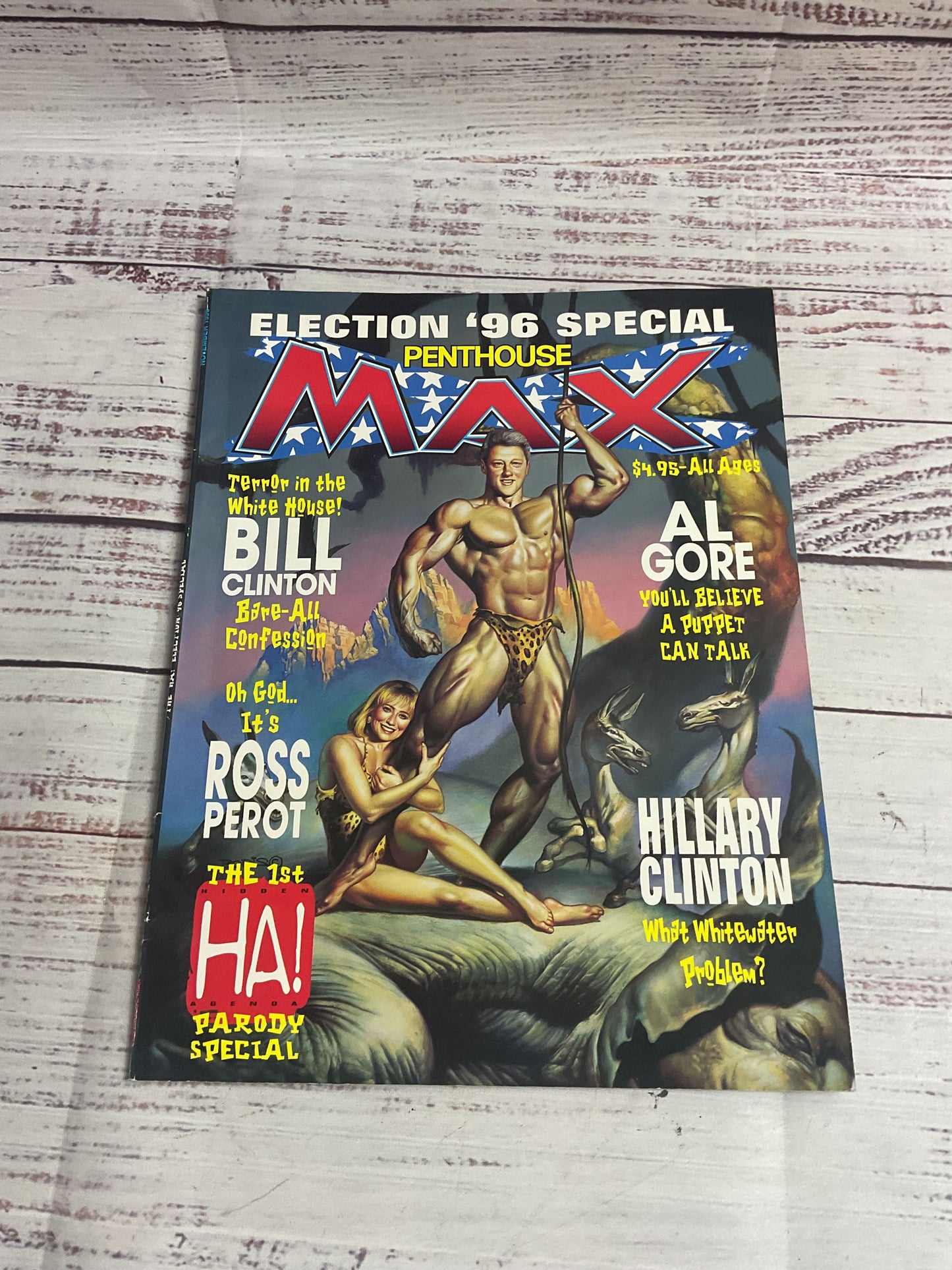 Lot Of 5 Assorted Early 2000's Magazines National Lampoon Penthouse Necroscope