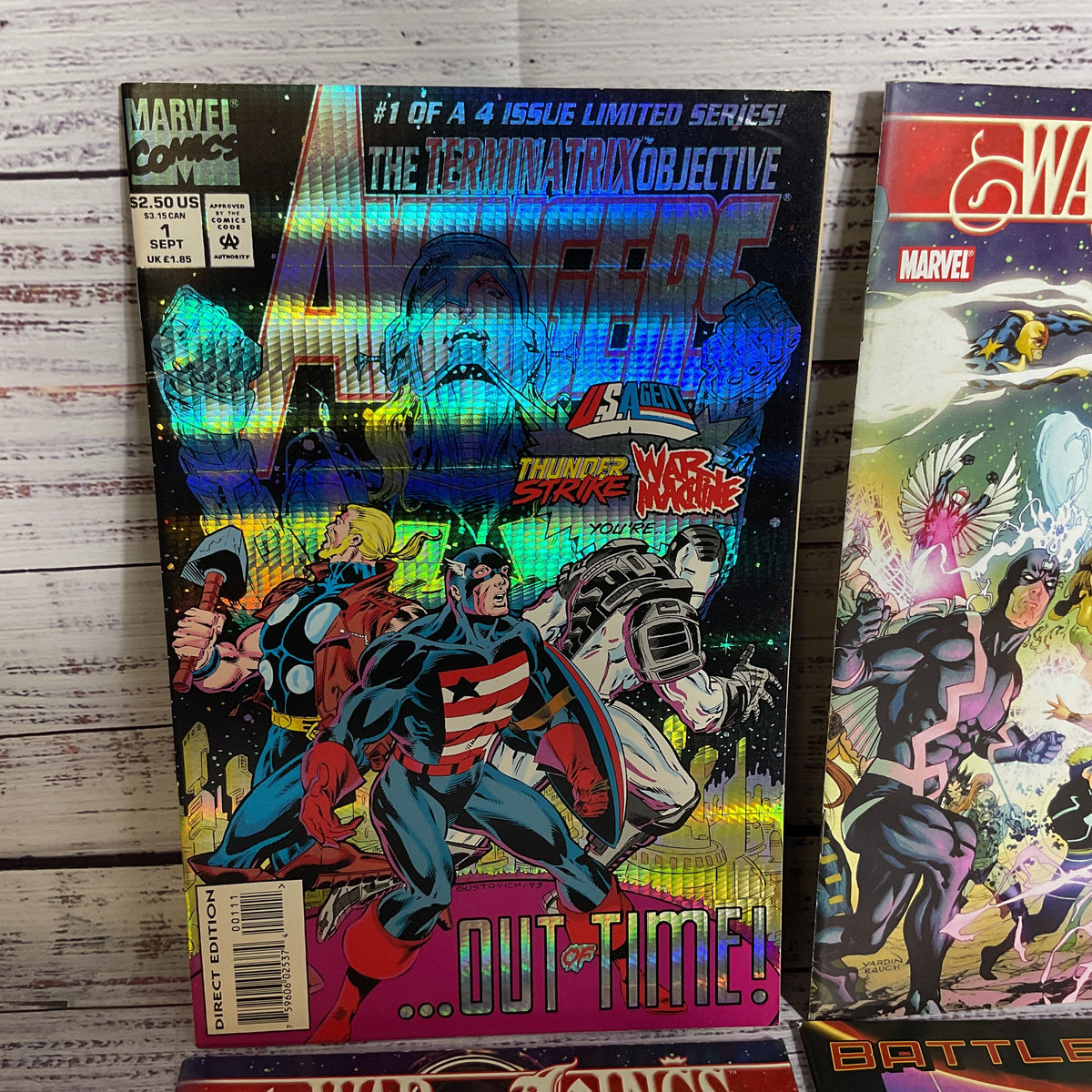 Mixed Lot of 4 MARVEL Comic Magazines