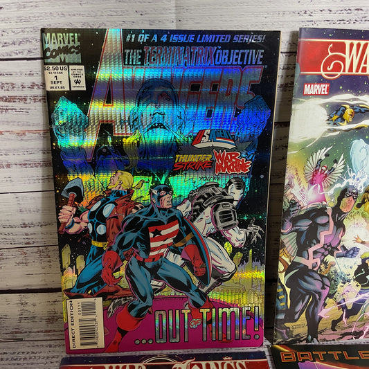 Mixed Lot of 4 MARVEL Comic Magazines