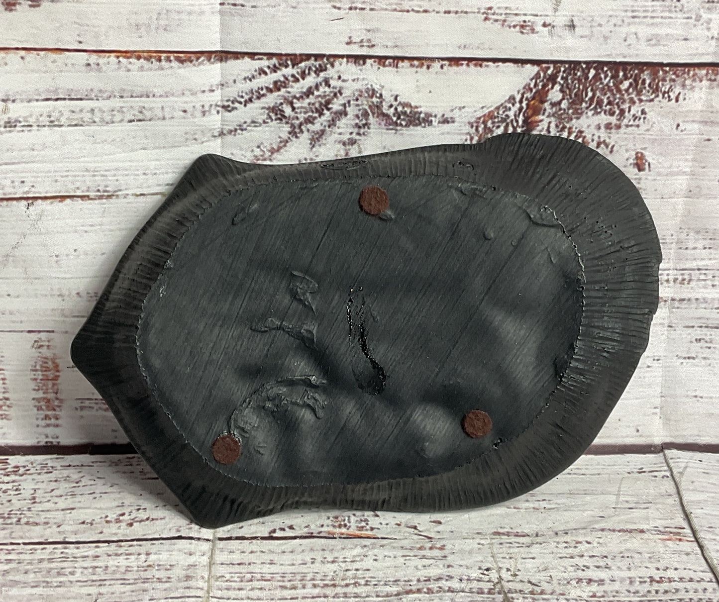 Coco Joe's On The Beach Vintage Tiki Lava Ashtray Black
