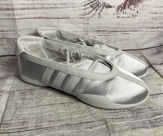 Adidas Women's Originals Taekwondo Mei Ballet Sneakers Silver Metallic 10.5