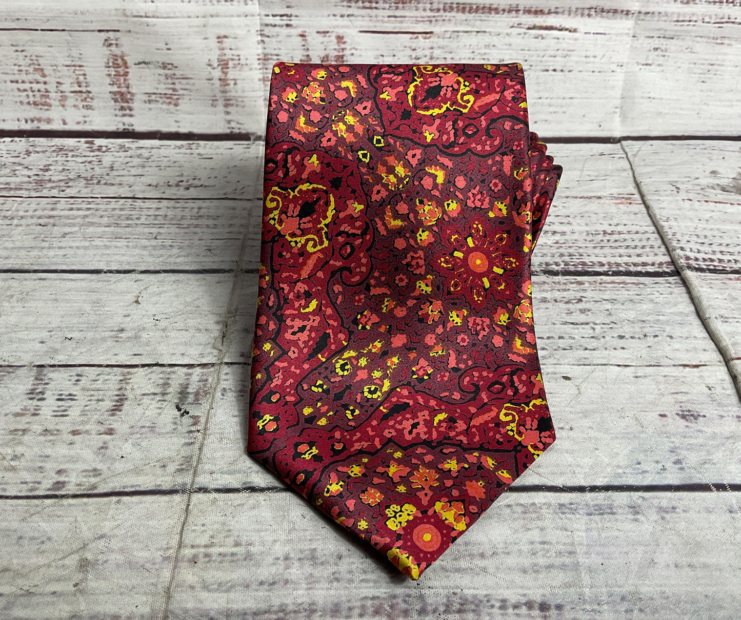 Ermenegildo Zegna Silk Tie OS Red