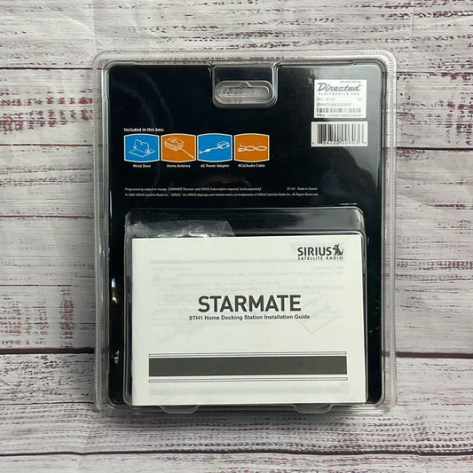 Sirius Satellite Radio Starmate Home Kit
