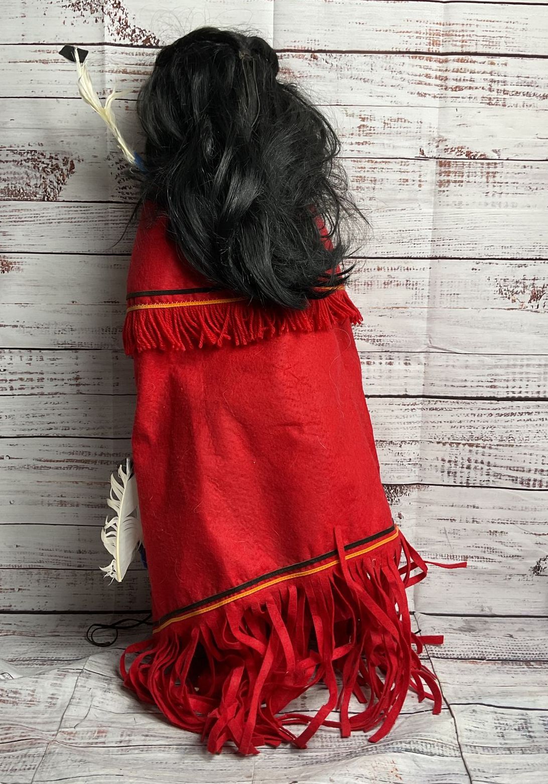 Traditions Vintage Porcelain Native American Morning Jasmine 26 Inch Doll