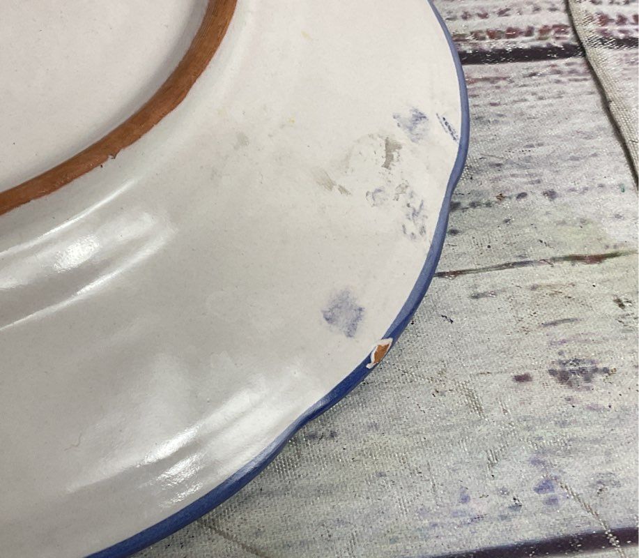 Williams Sonoma Country Fair 8" Set of 2 Salad Plates Multicolor