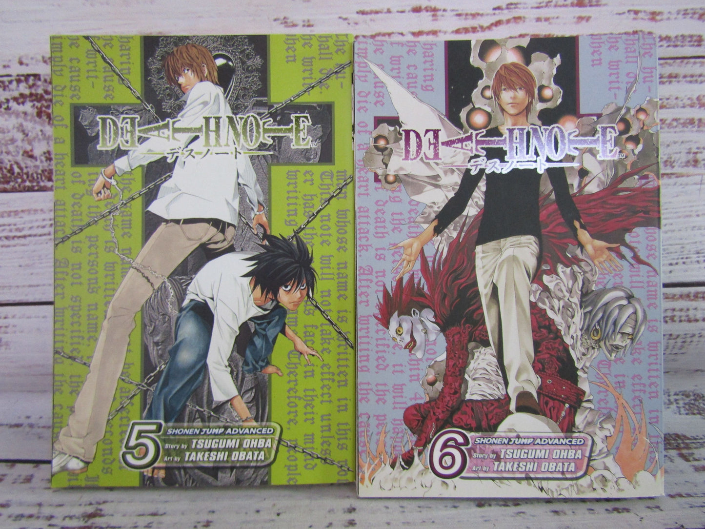 Death Note English Manga Volume 1-7