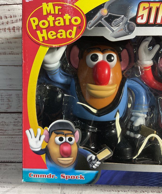 NEW Hasbro Star Trek Mr. Potato Head Spock And Uhura