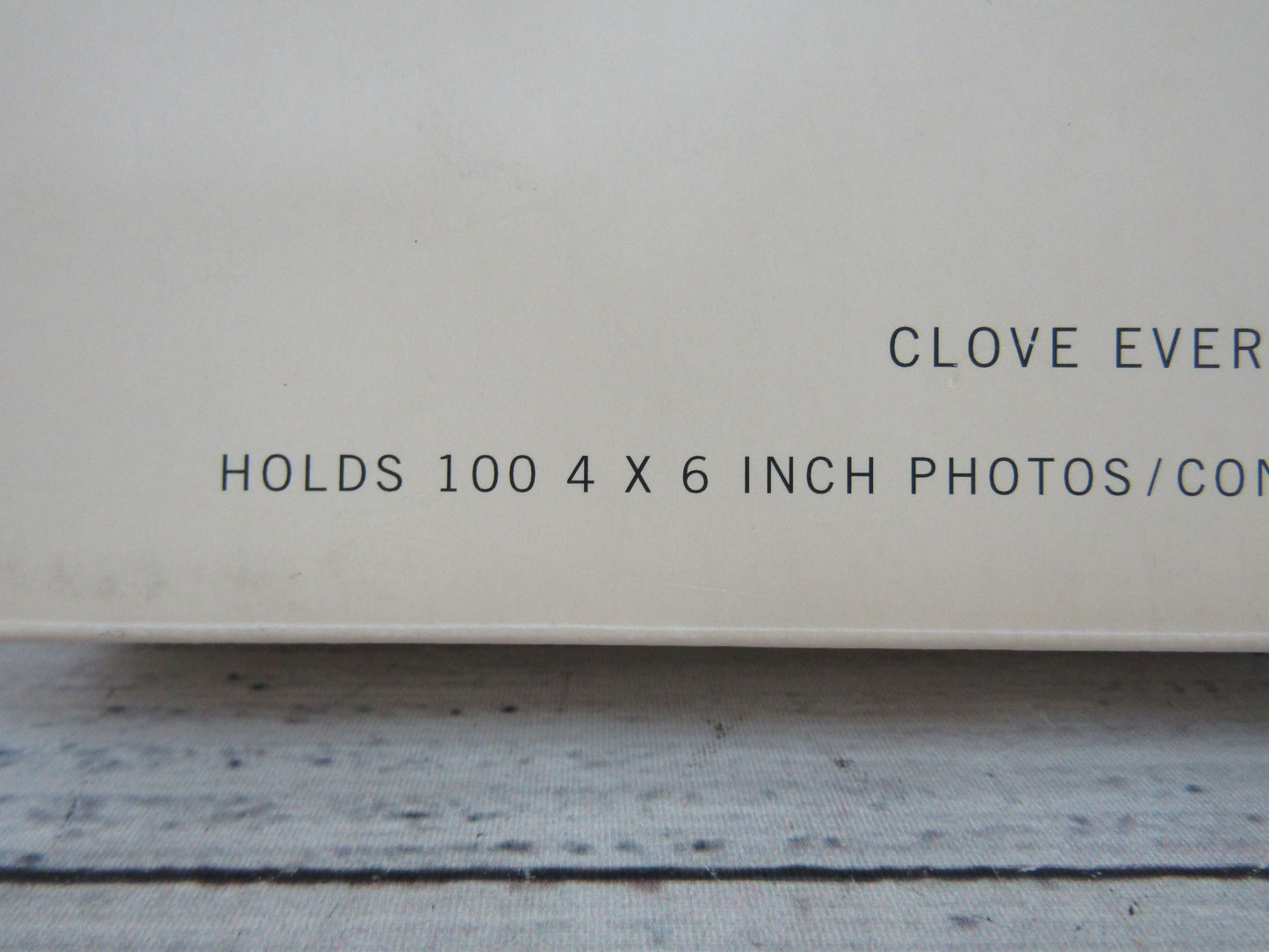 Pottery Barn Clove Everyday Suede Photo Album Holds 100 4x6 Photos