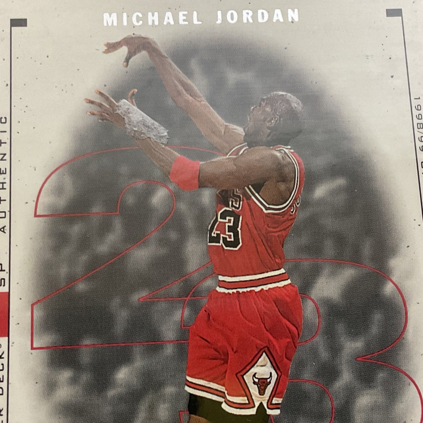 1999 Upper Deck SP Authentic MICHAEL JORDAN Basketball #'s 1,2,9 Cards