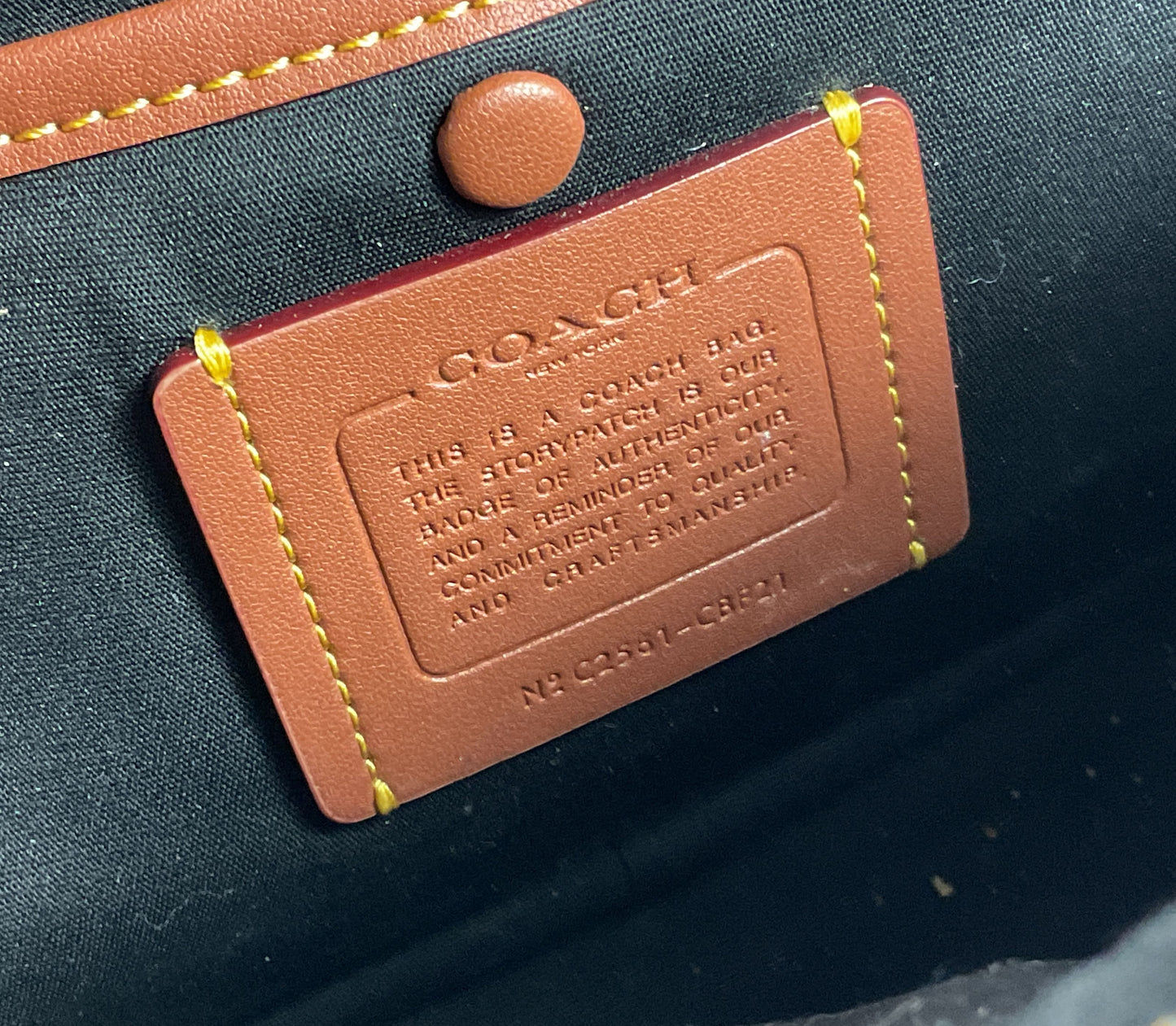 Coach Signature Jacquard Theo Camera Bag Black