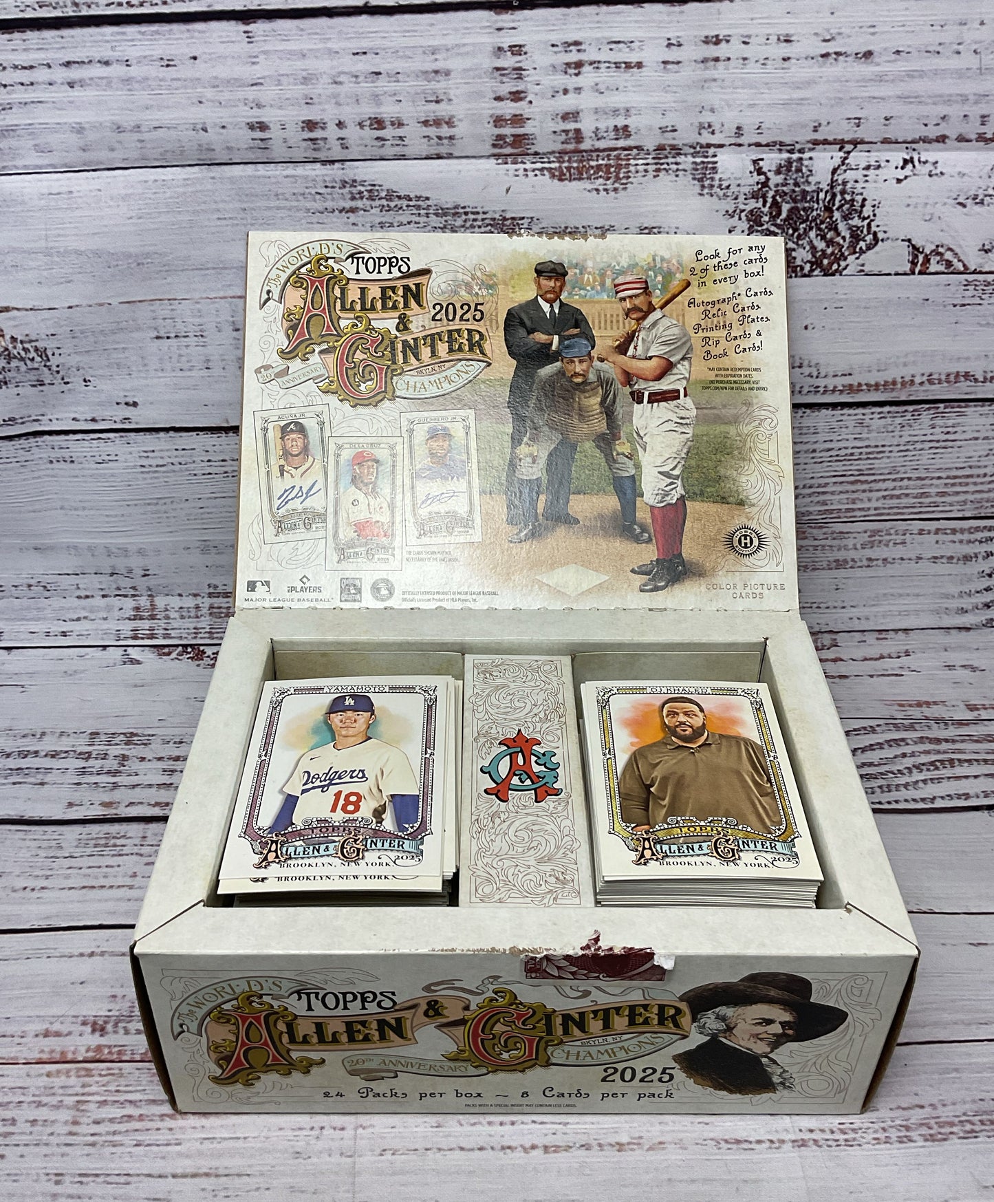 2025 MLB Baseball Topps Allen & Ginter Hobby Box ~200 Trading Cards