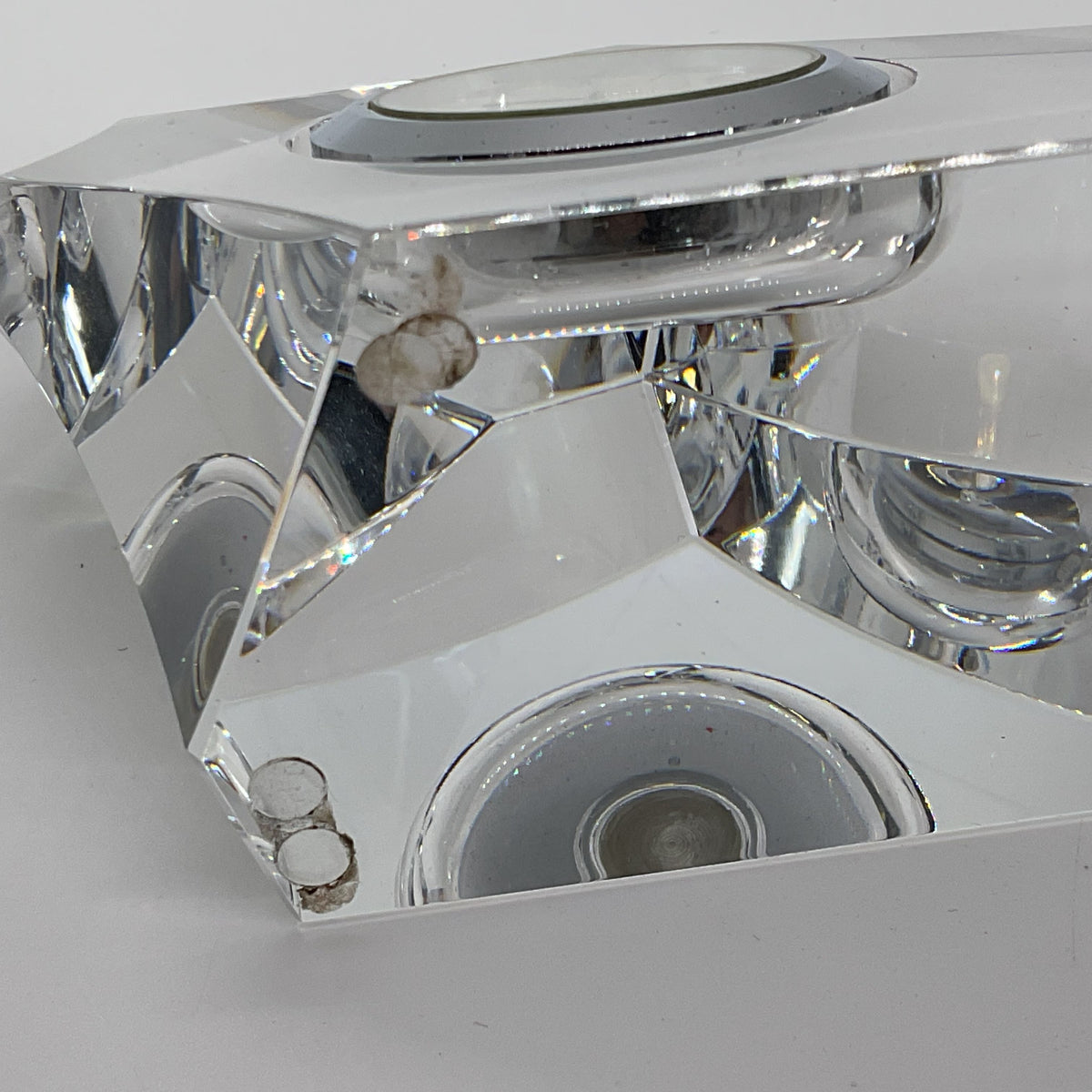 HOYA Crystal Desk Clock- 3.25" x 5.25"