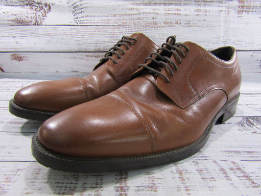 Cole Haan Men's British Tan Leather Oxford Shoes Size 9.5 C34138