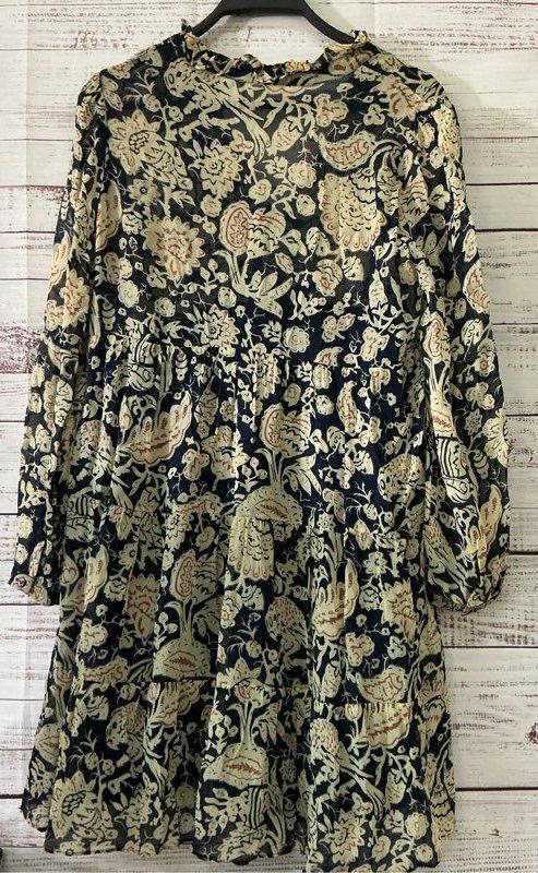 Women's ba&sh Black Paisley Print Lady Dress Size 2 Retail $300