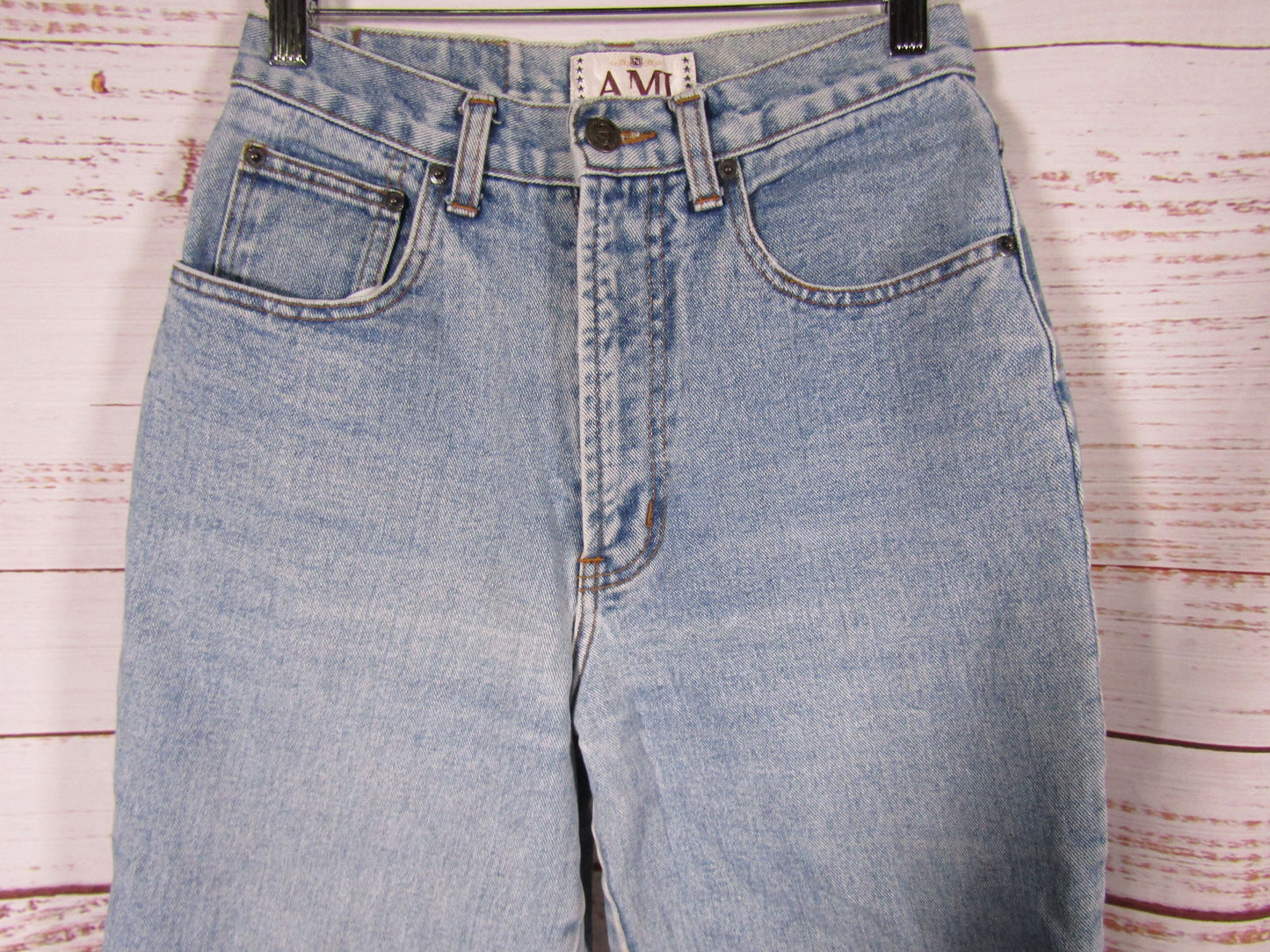 Vintage Ami Women's Blue Jeans Size 8 R