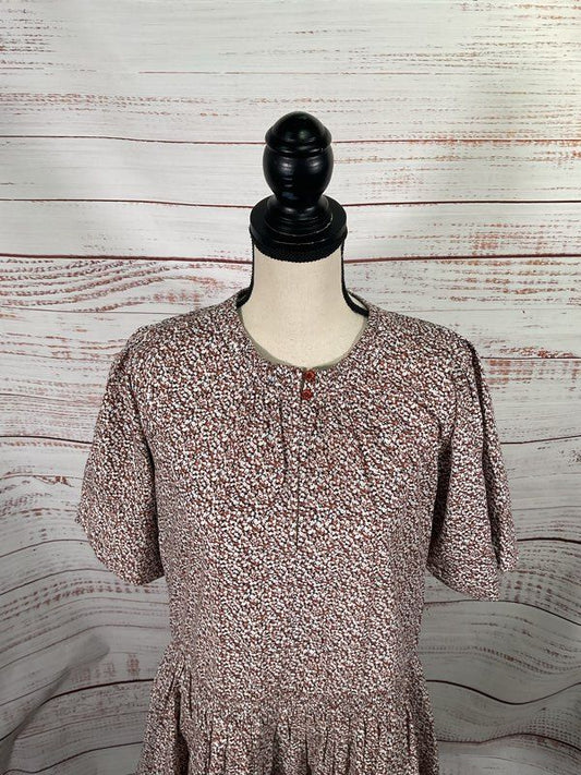 Apiece Apart Women's Short Sleeve Mini Dress Multicolor Size M