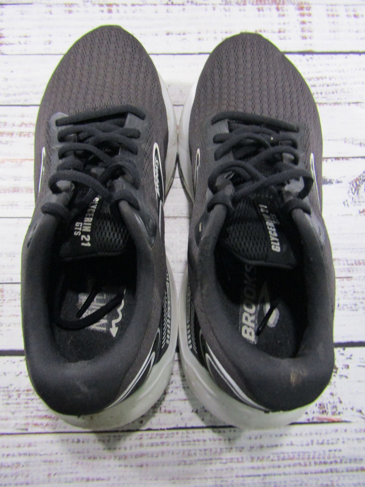 Glycerin GTS 21 Women's Black Running Shoes Size 8.5