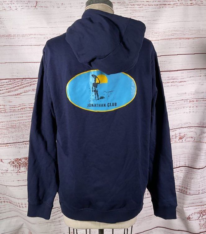 Level Wear Men's Jonathan Club Hoodie Navy Blue M