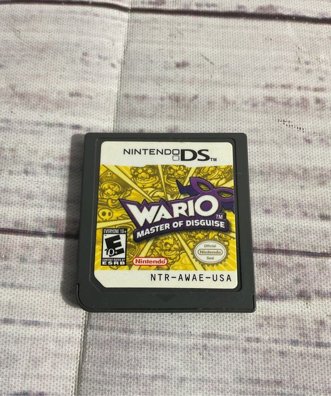Wario: Master of Disguise (Nintendo DS, 2007) CARTRIDGE ONLY