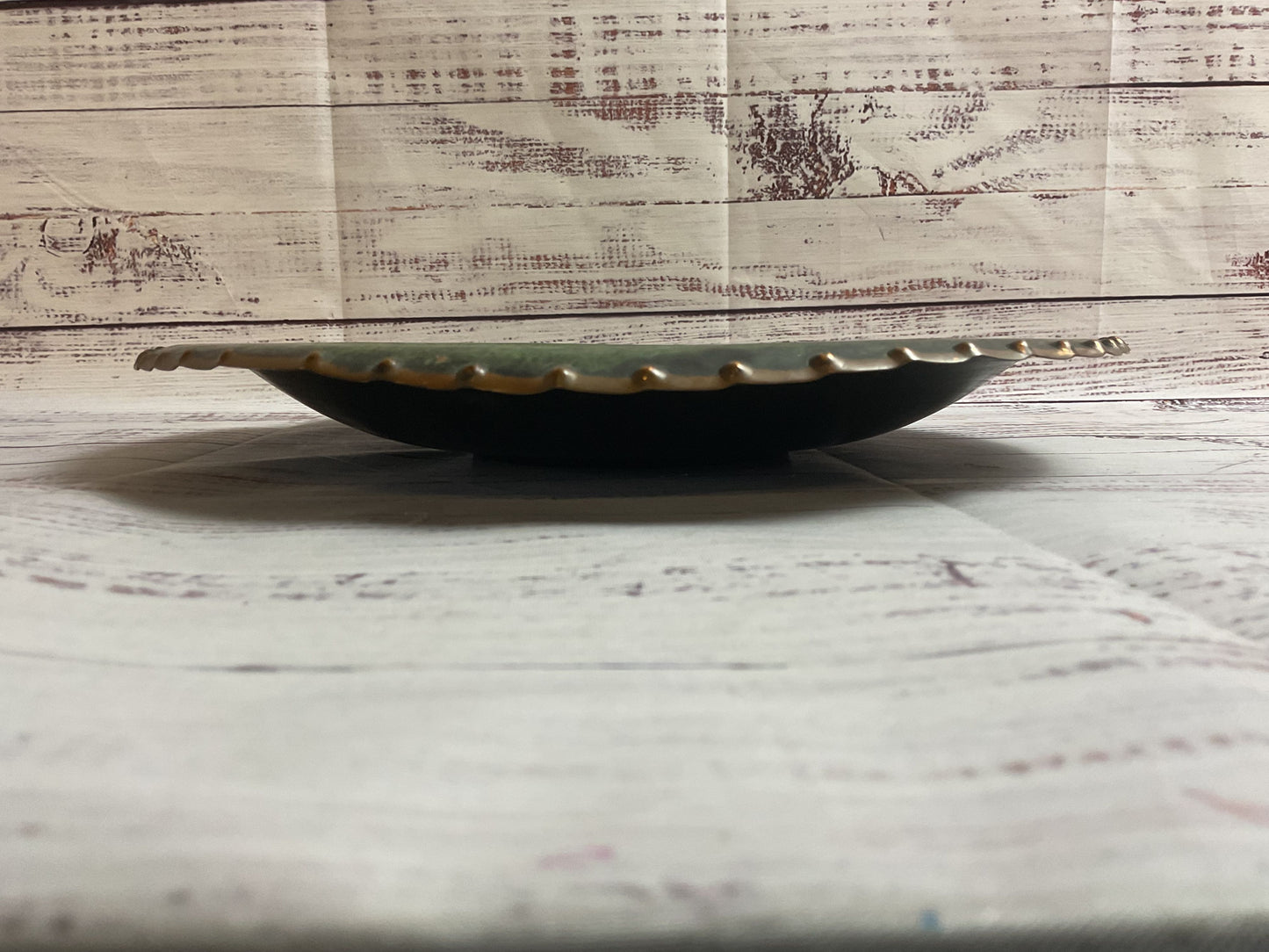 Decorative Wall Metal Plate With Bronze Scene Of Jerusalem