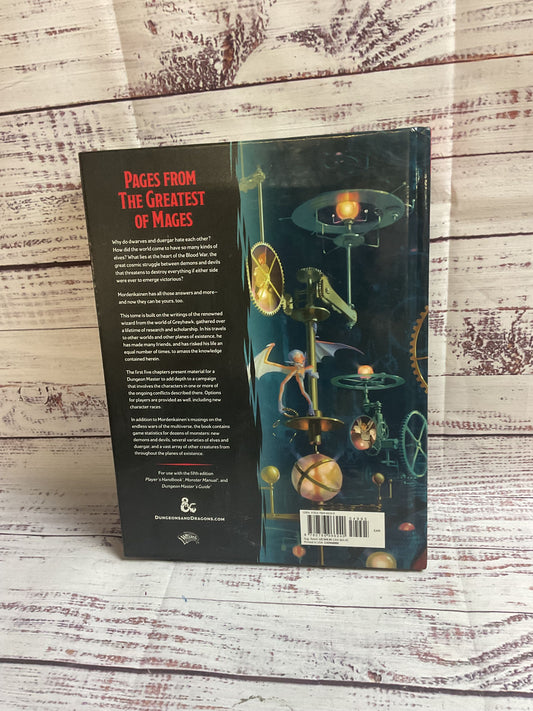 Mordenkainen's Tome Of Foes Dungeons & Dragons Book