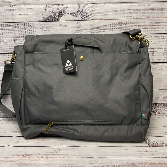 Product Of The North Grey Belfast x PSP Messenger Bag Polyester 14"x12"x4" New