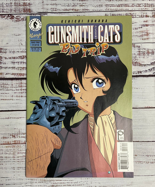 1998 *Near Mint* Gunsmith Cats: Bad Trip: Kenichi Sonoda Vol # 3, 6